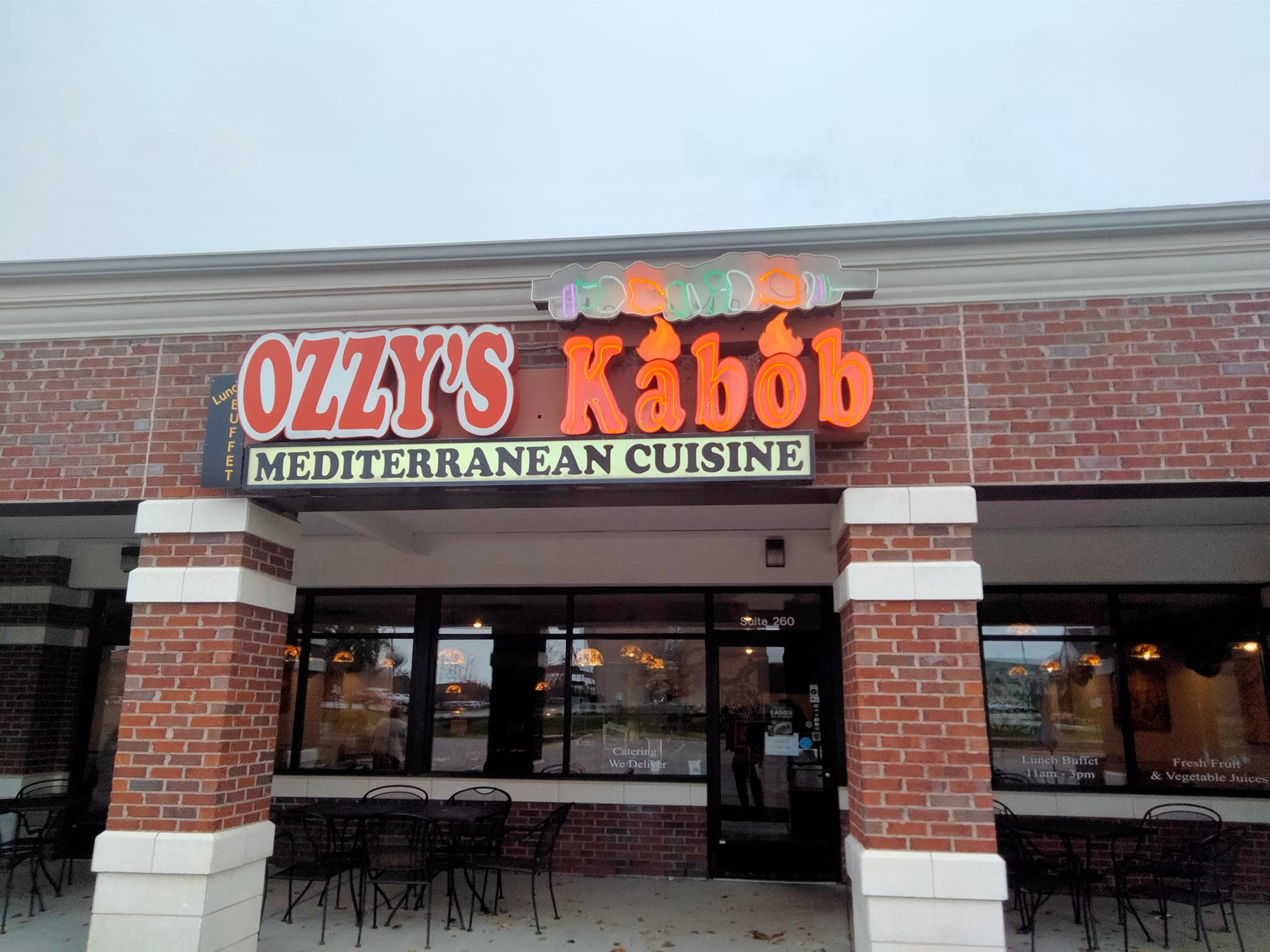 Mediterranean Food at its best, Ozzy's Kabob, Michigan