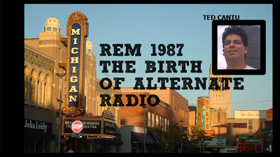 REM Ann Arbor Michigan Ted Cantu 1987 Crisler Arena